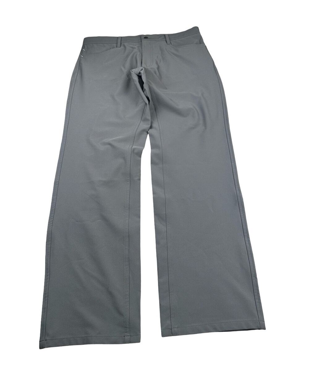FootJoy 5-Pocket Athletic Fit Pants Gray Performance Straight Golf Mens 36x32